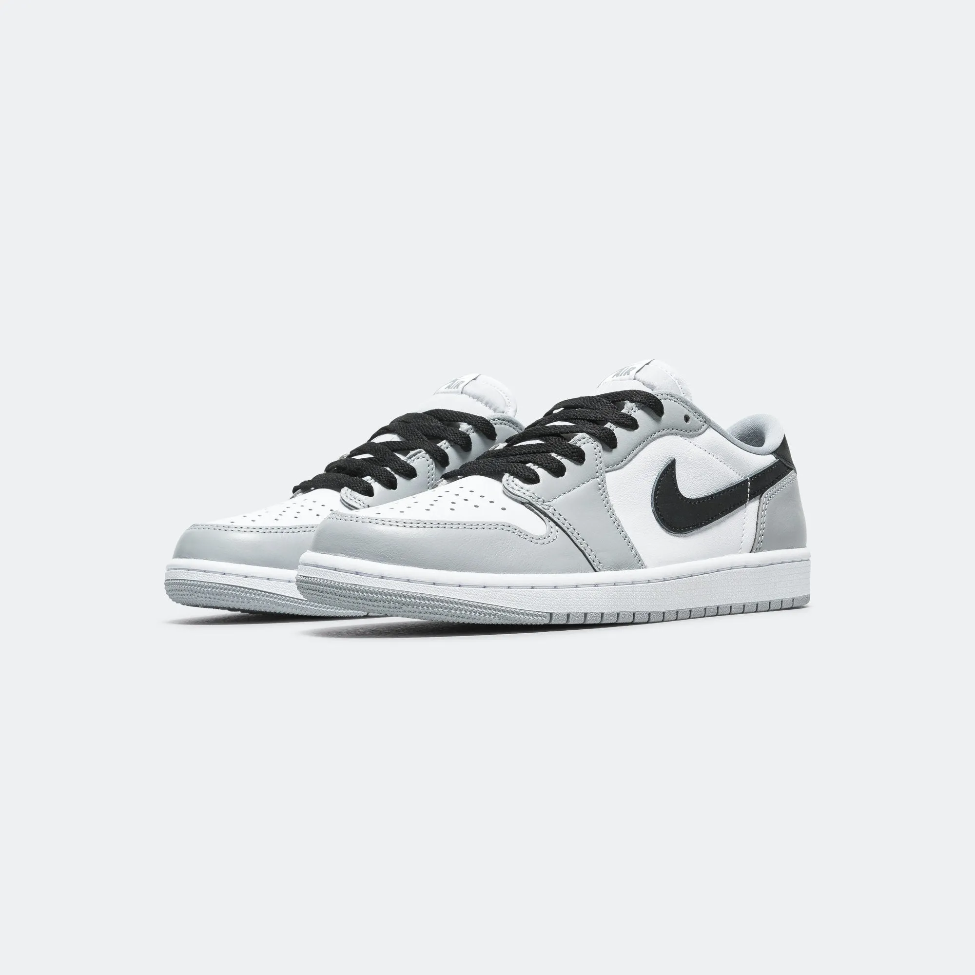 Air Jordan 1 Low OG - White/Black-Wolf Grey