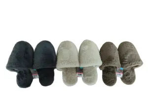 Backless Slippers Memory Foam Eco Fur EU 36-39.5