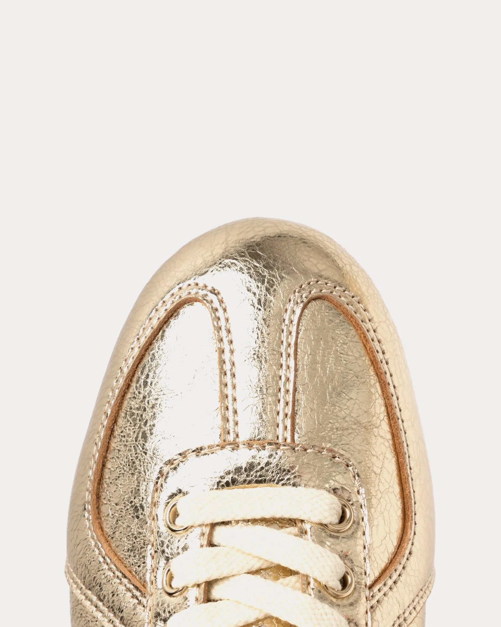 Ballet German Gold Low Top Sneakers