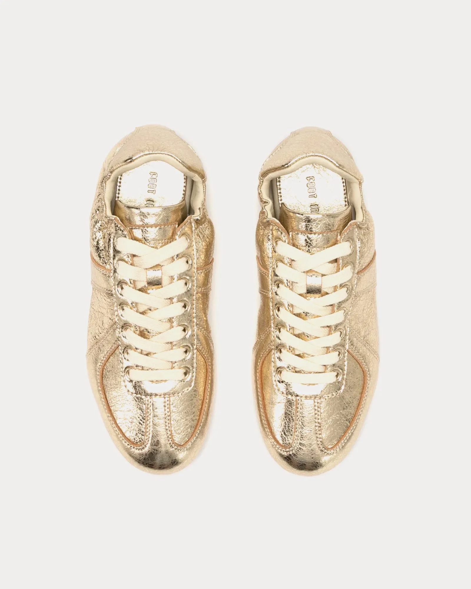 Ballet German Gold Low Top Sneakers