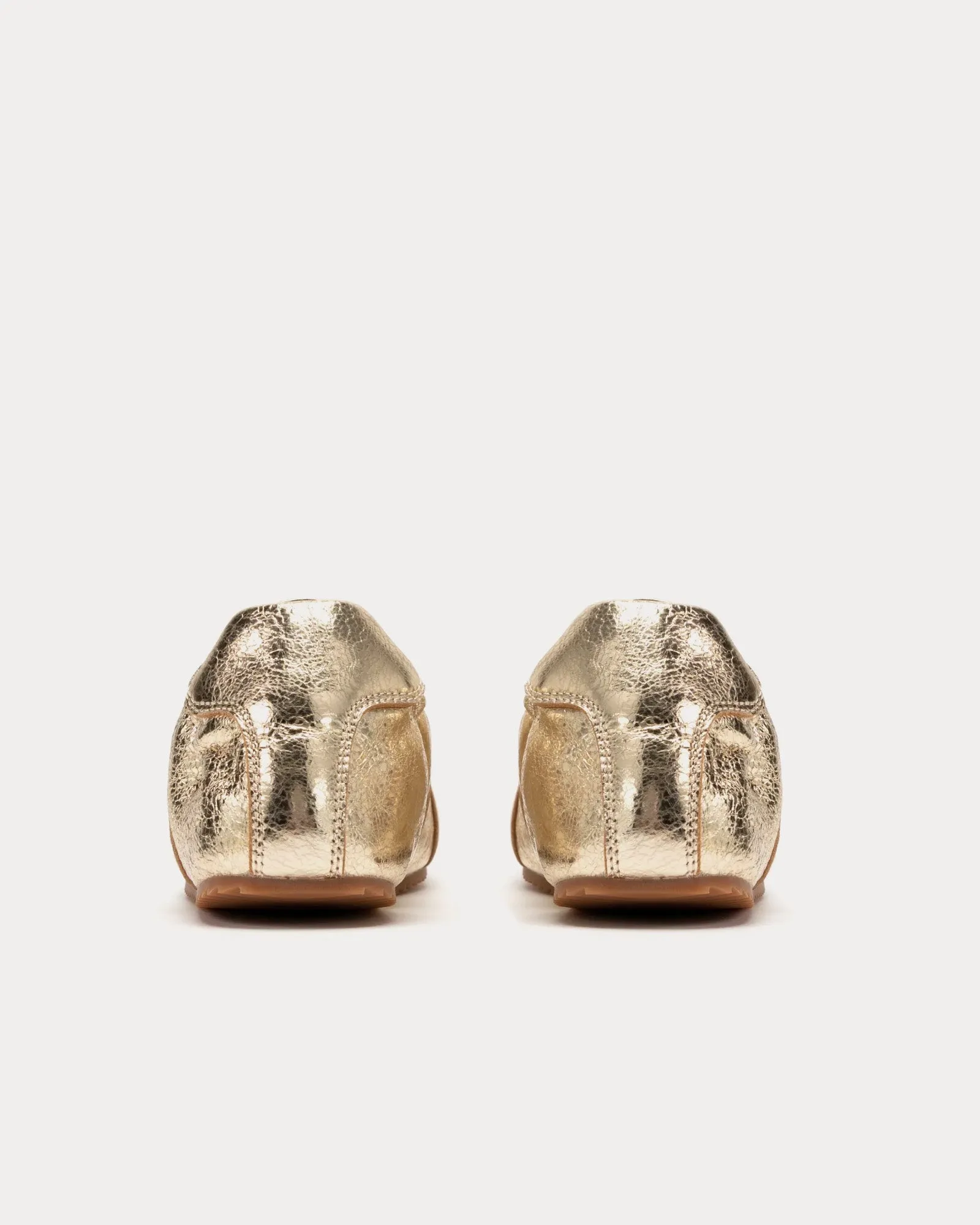 Ballet German Gold Low Top Sneakers