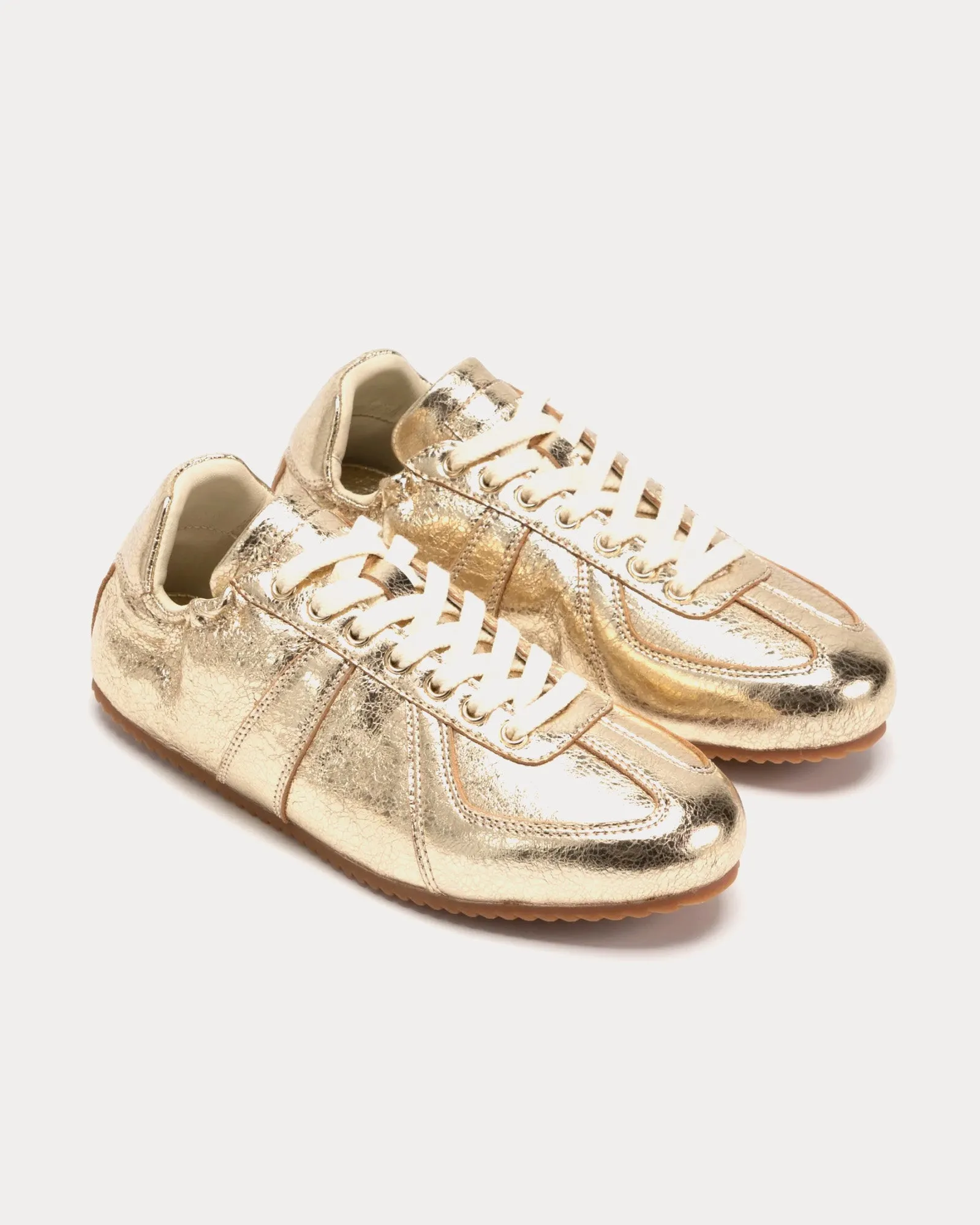 Ballet German Gold Low Top Sneakers