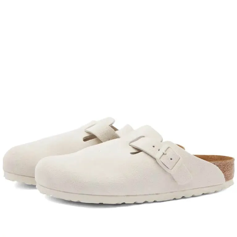 Birkenstock Boston sandals, white