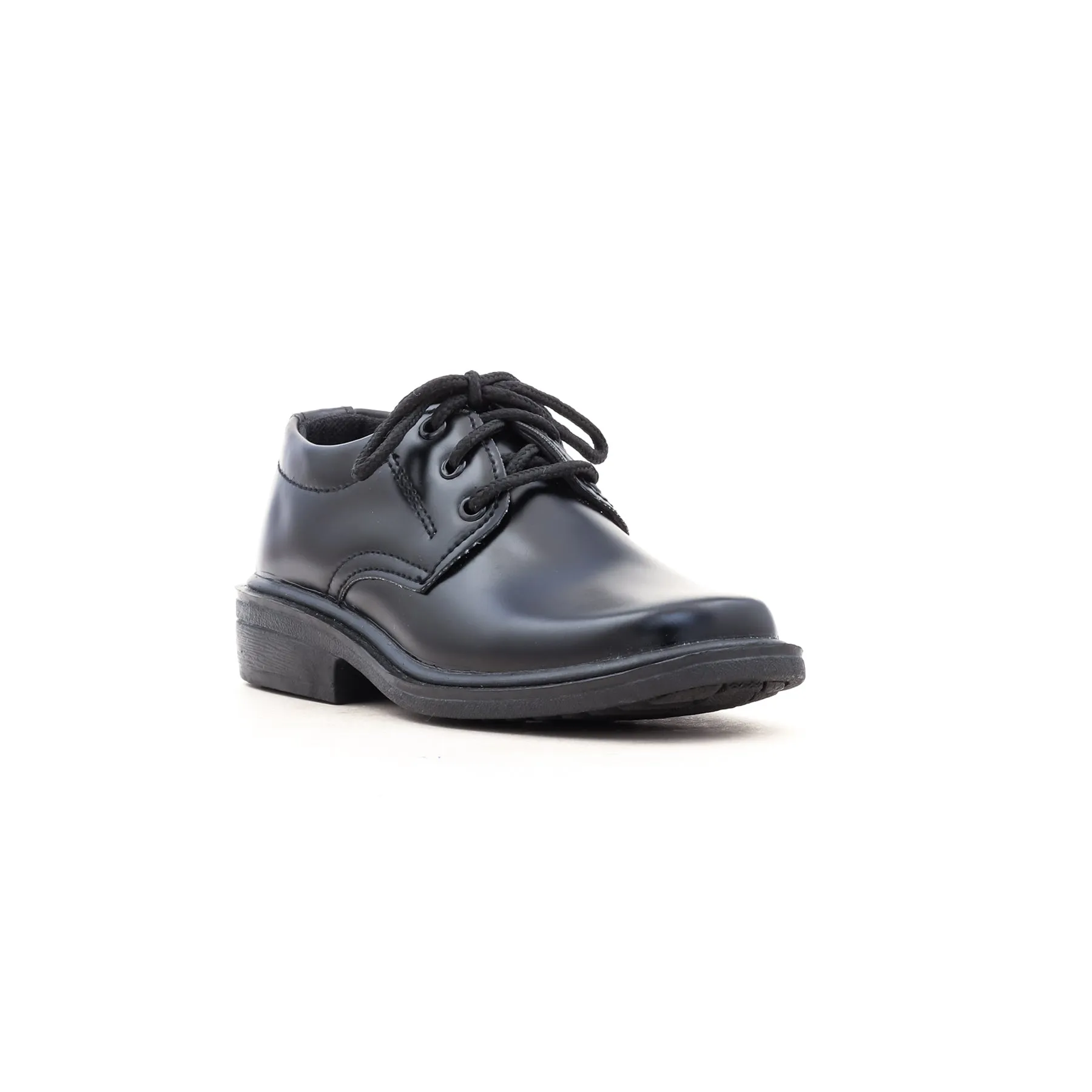 Boys Black School Shoes SK1038