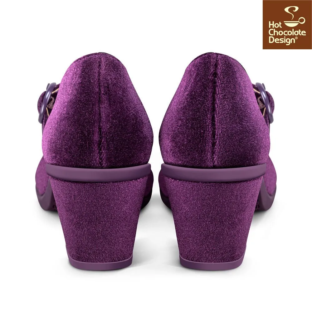 Chocolaticas® PLUM ELIXIR Mary Jane Pump