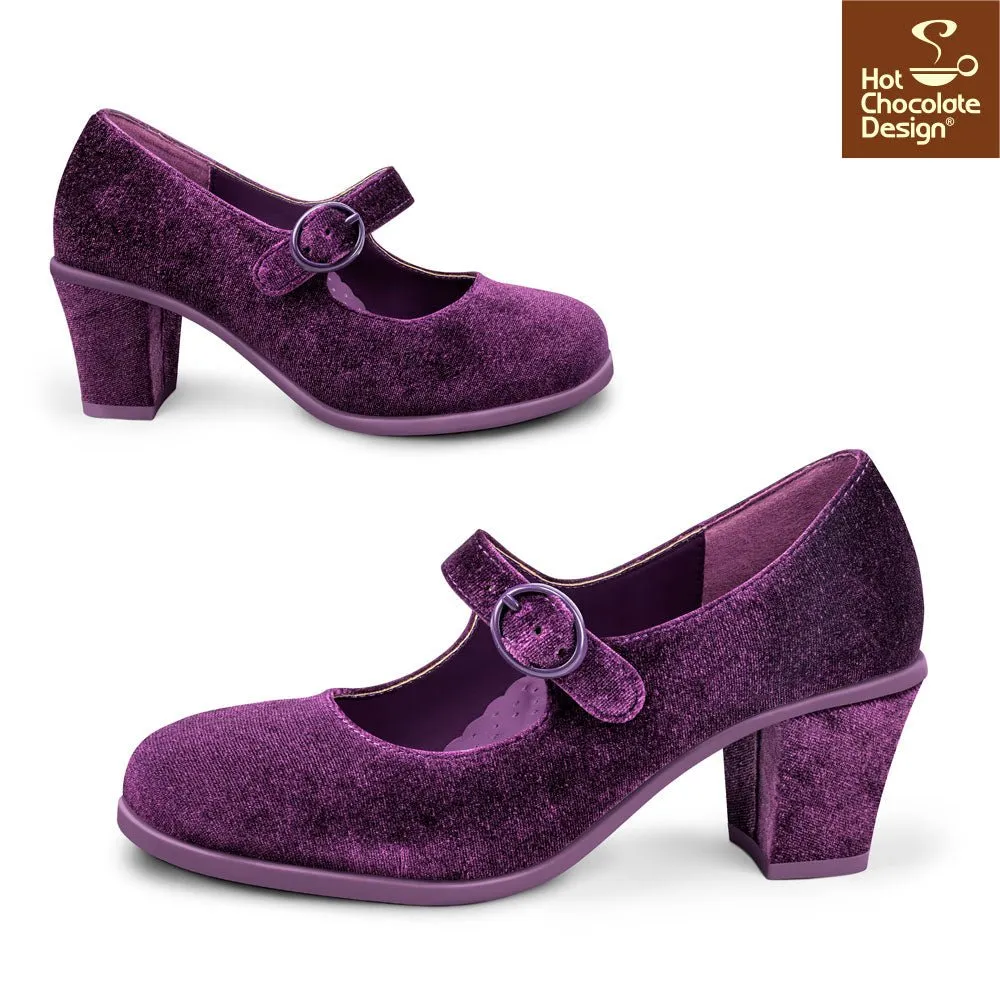 Chocolaticas® PLUM ELIXIR Mary Jane Pump
