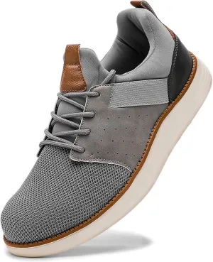 CLOAKA Men's Shoes Steel Toe Shoes for Men Mesh Slip On Work Casual Safety Walking Puncture Proof Sneakers