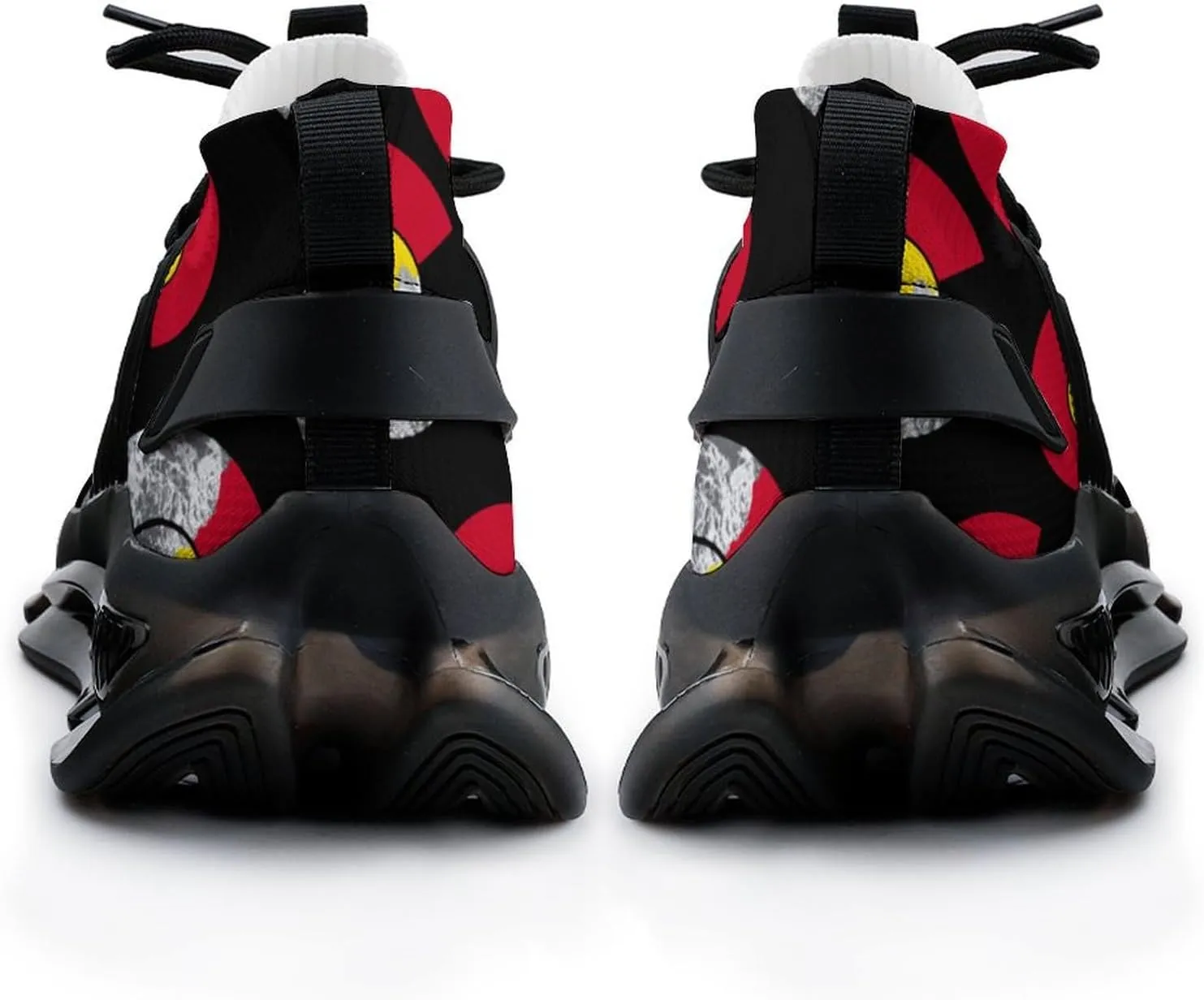 Colorado Flag Moutain Running Shoes for Men Low Top Athletic Training Shoe Sports Walking Shoes Non-Slip Gym Sneakers