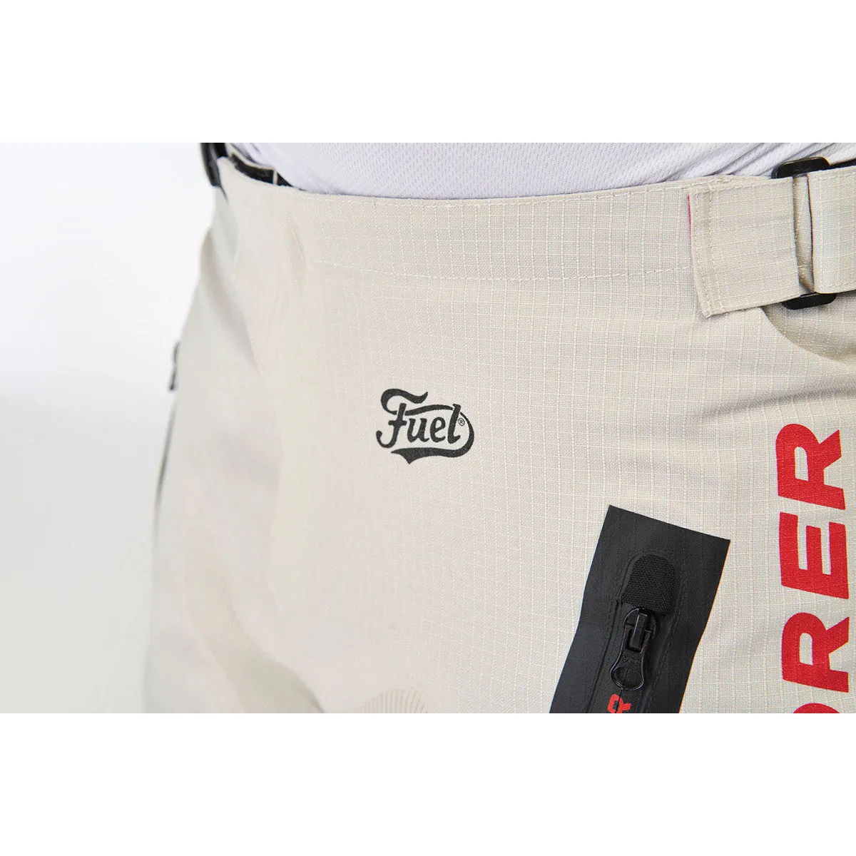 Fuel Endurage Pants Lucky Explorer - White/Red