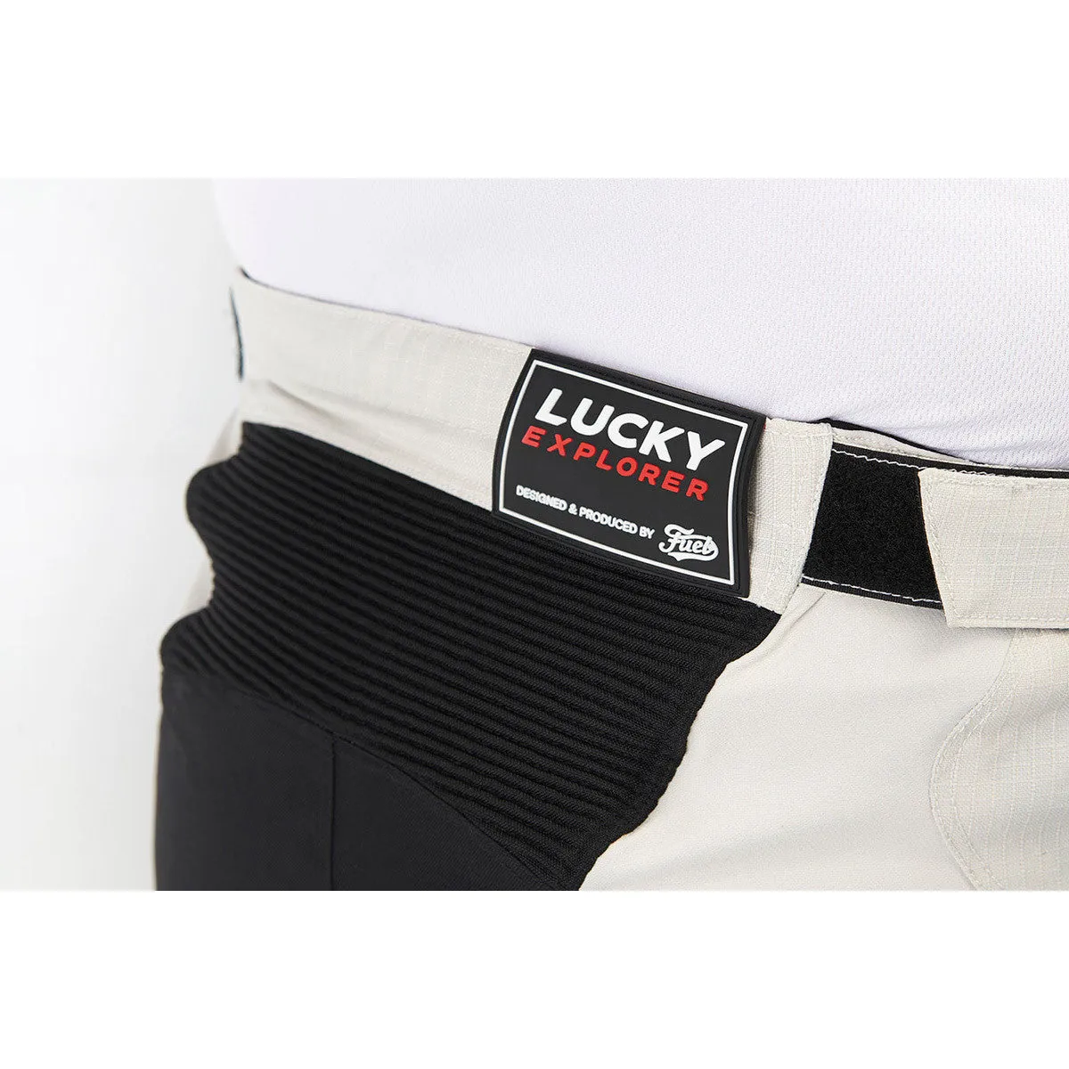 Fuel Endurage Pants Lucky Explorer - White/Red