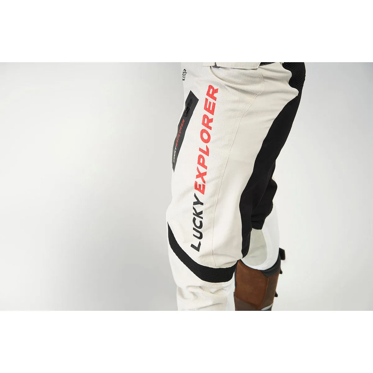 Fuel Endurage Pants Lucky Explorer - White/Red