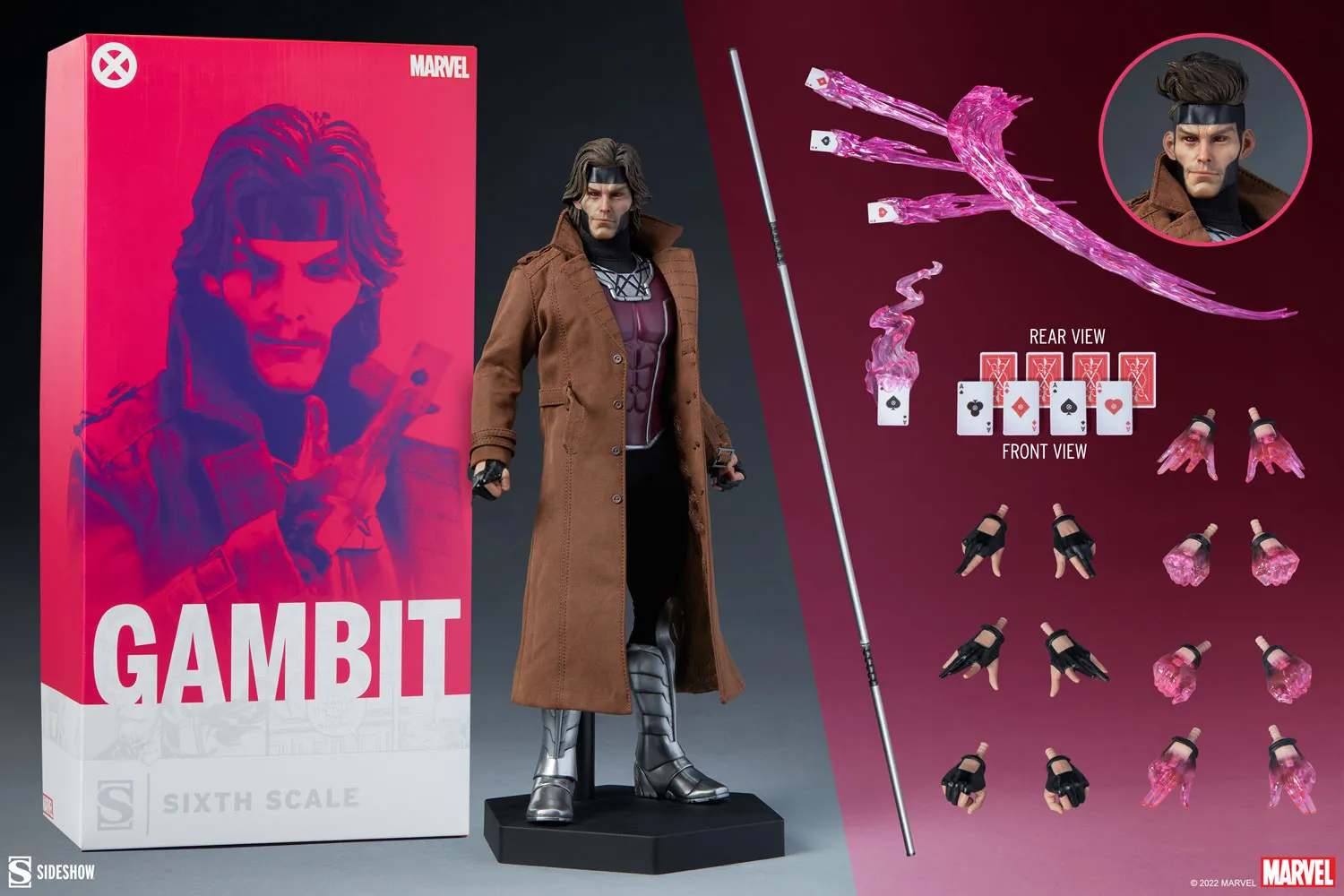 Gambit X-Men Deluxe Sixth Scale Figure