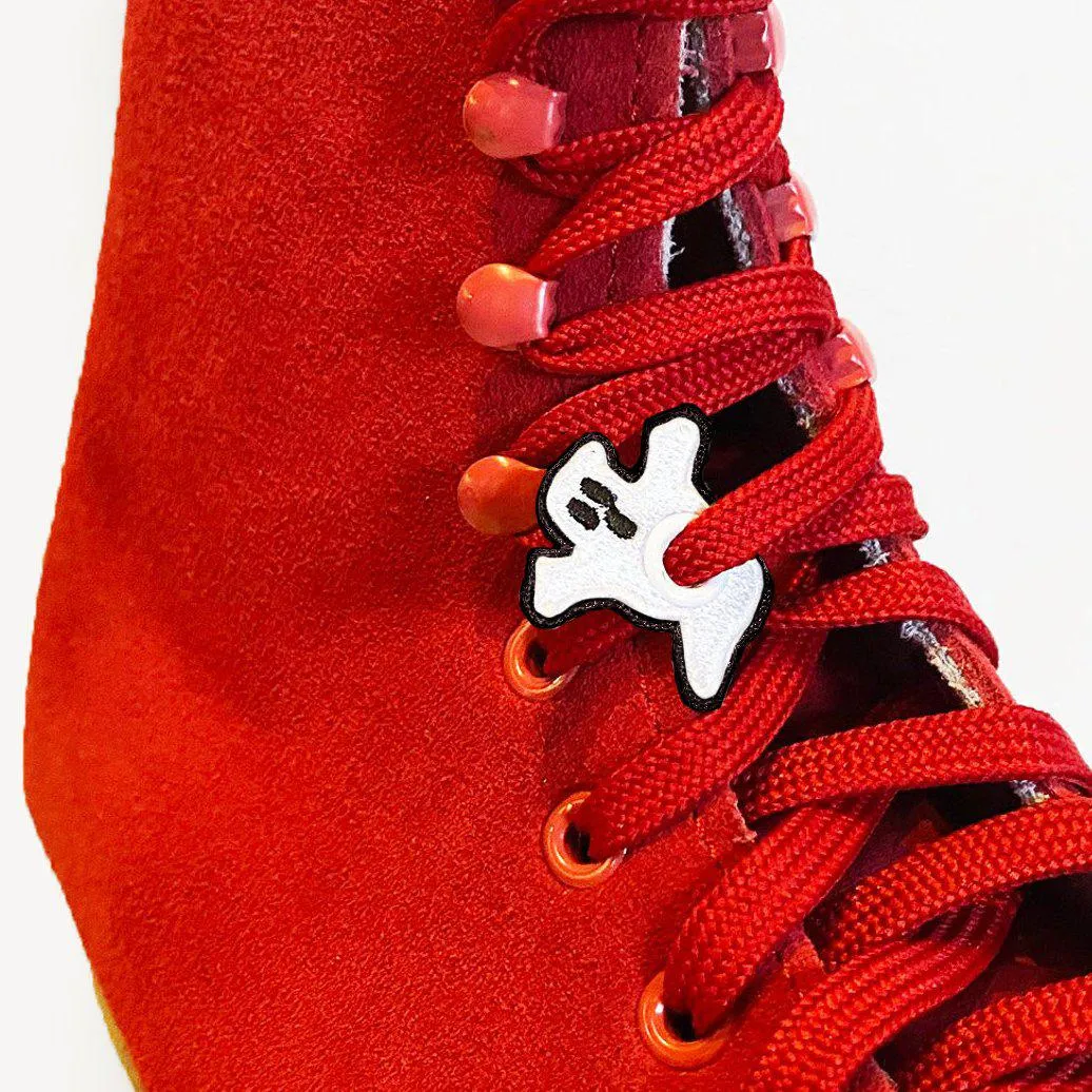 Ghost Shoe & Skate Lace Charm Set
