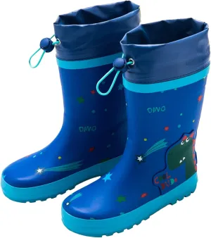 IWIHMIV Rain Boots for Toddler Girls Toddler Kids Lightwight Waterproof Rain Boots Rubber Adjustable Rain Boots