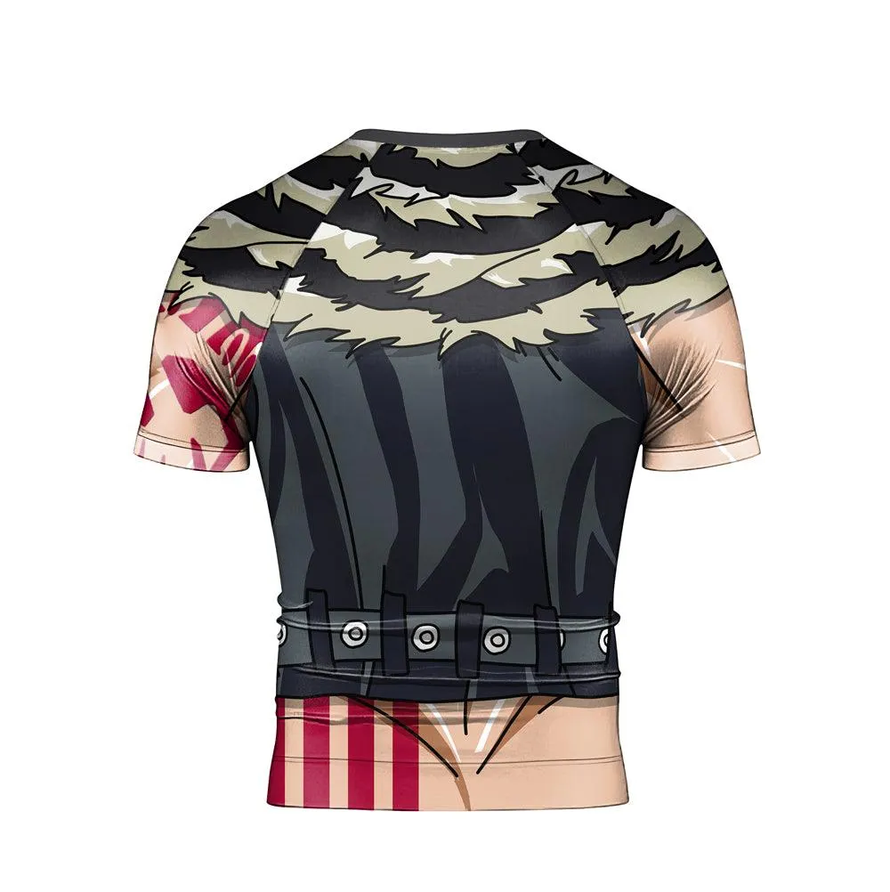 Katakuri One Piece Short Sleeve Rash Guard