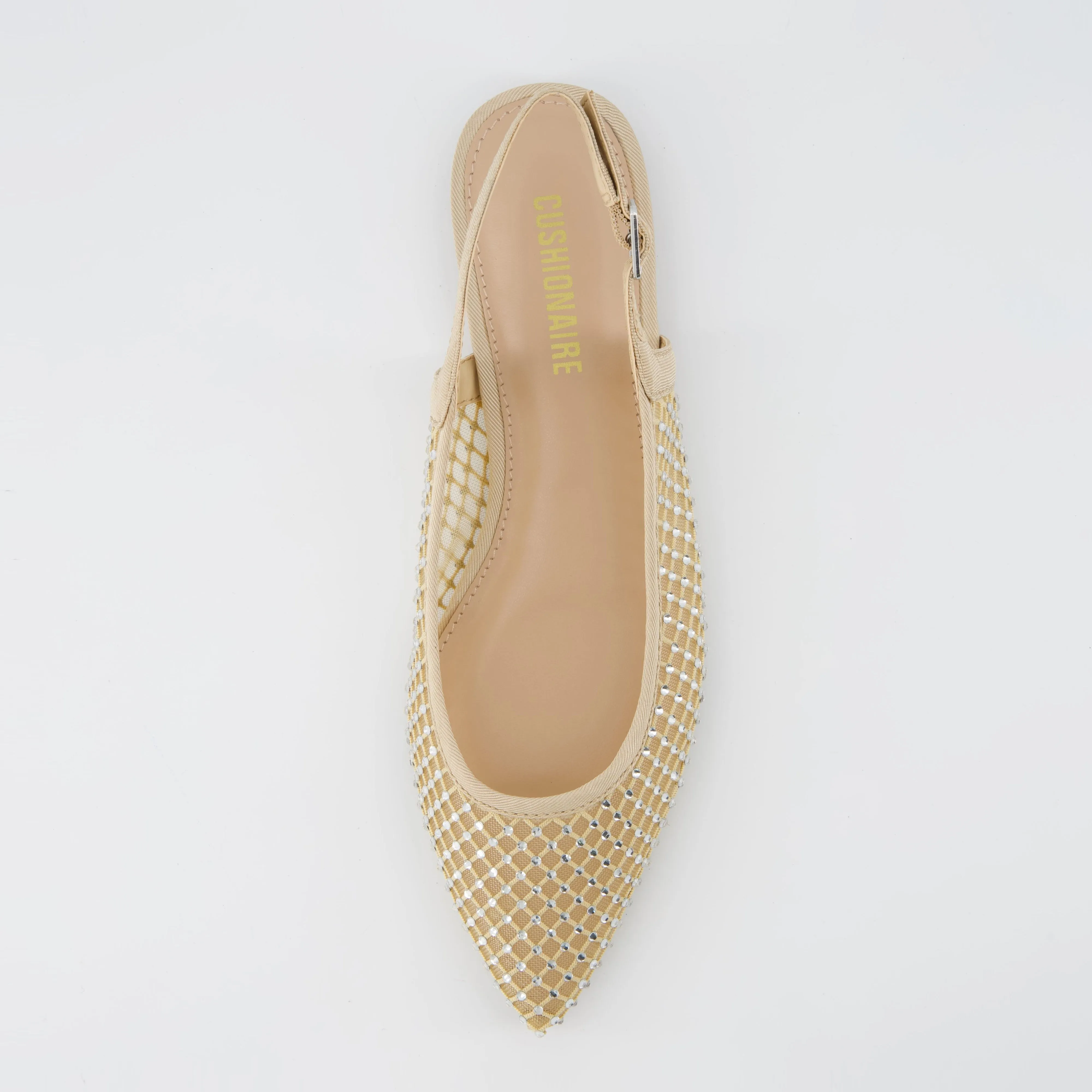 Lark Mesh Slingback Flat