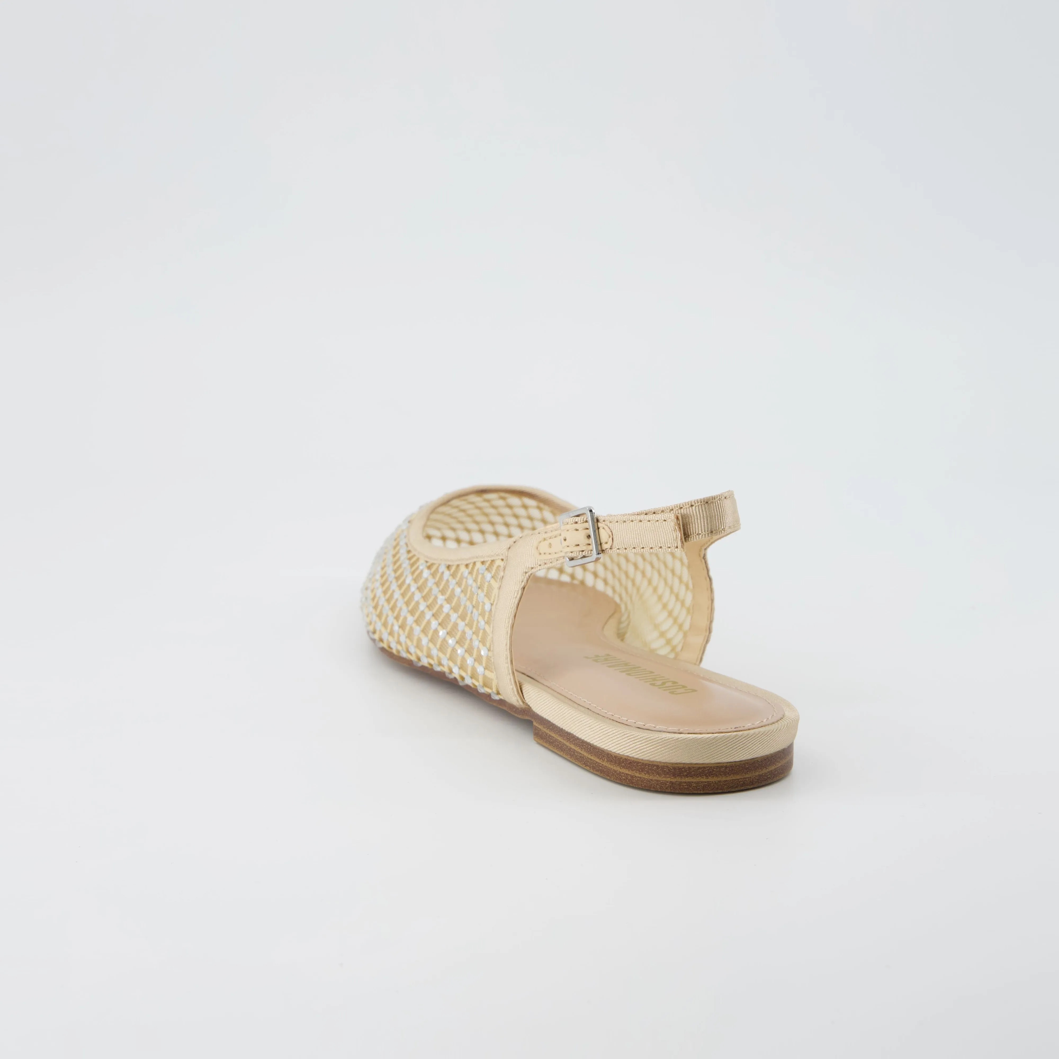 Lark Mesh Slingback Flat