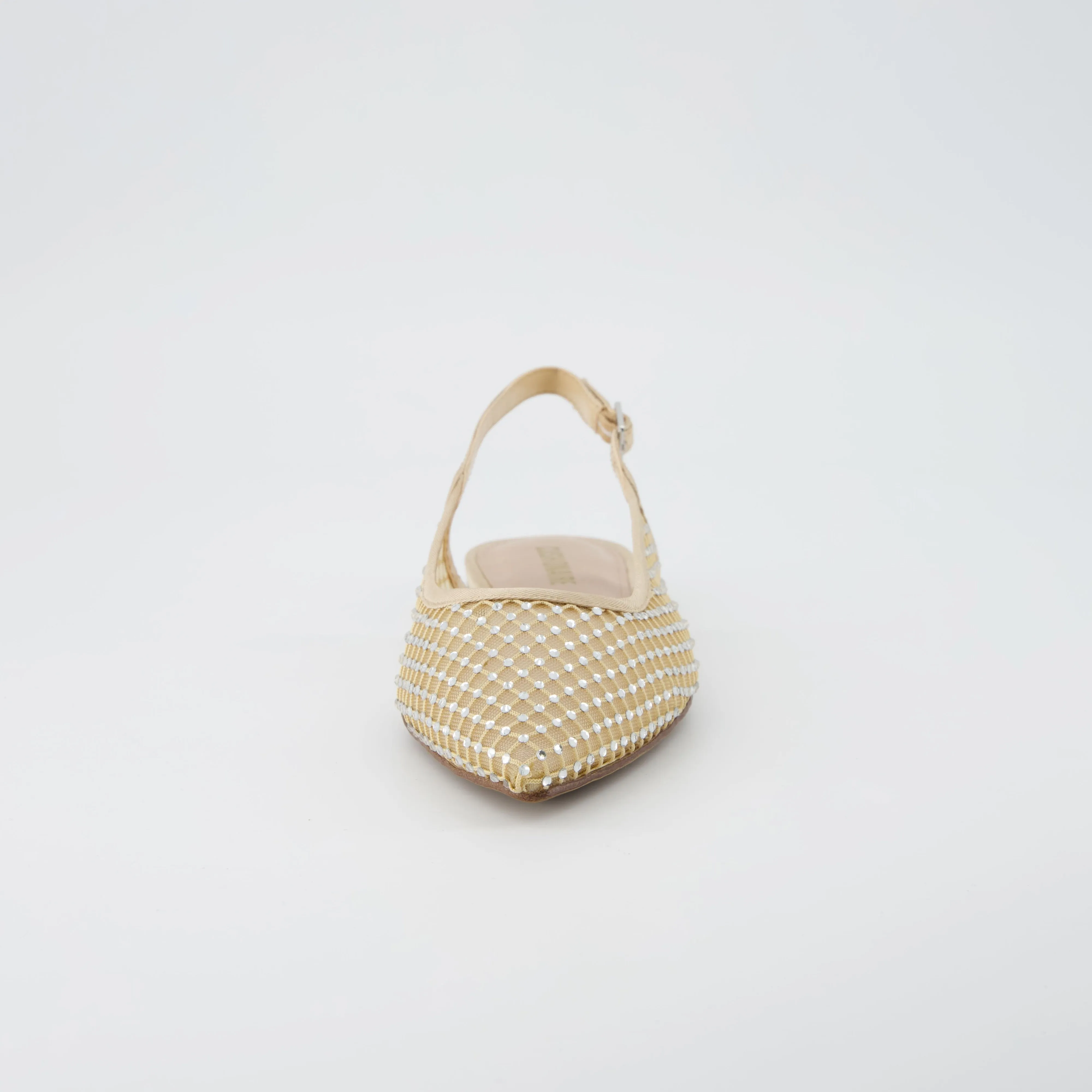 Lark Mesh Slingback Flat
