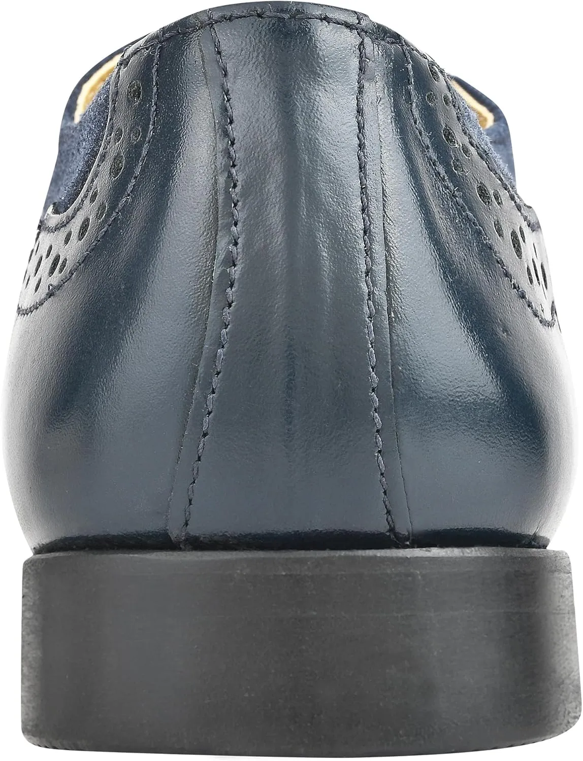 LIBERTYZENO Boys Plain & EEL Print Genuine Leather Kids & Toddlers Lace Up Oxford Dress Shoes for Prom Graduation