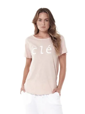 Logo Tee - Blush (Plus Size)