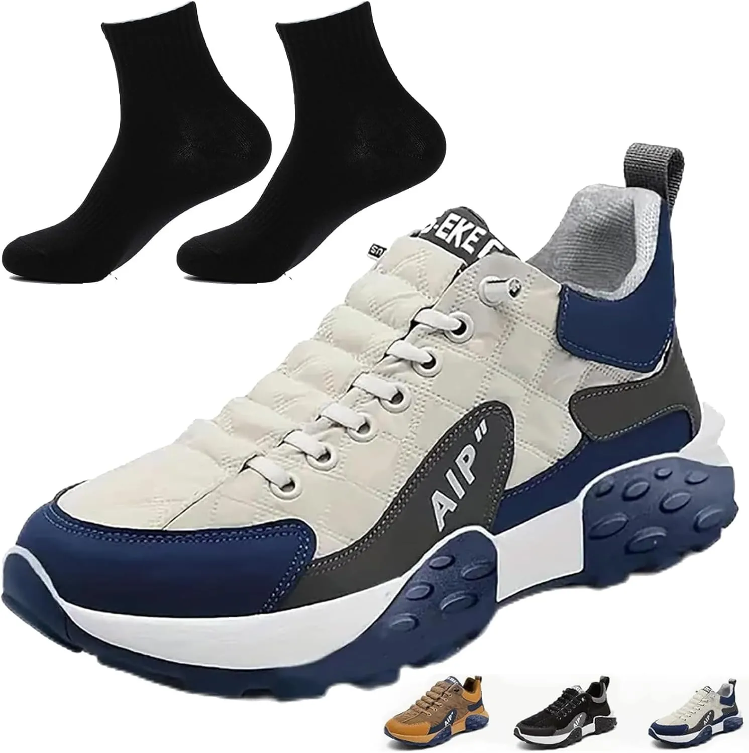 Men's Orthopedic Comfort Sneaker, 2024 New Mens Slip-On Orthopedic Shoes