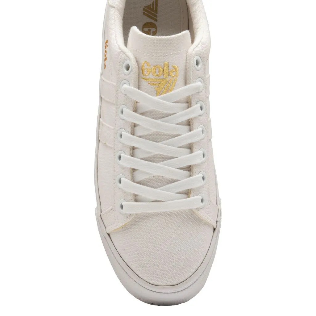 Orchid Platform Canvas Trainer (White)