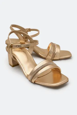 Peach Ladies Formal Heels