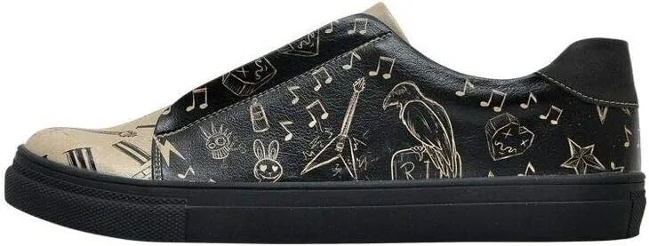 Personalize Your Life - Handmade and Vegan Printed Breathable Casual Sneakers - Sports Walking Fashion Men Shoes - Apollo Series
