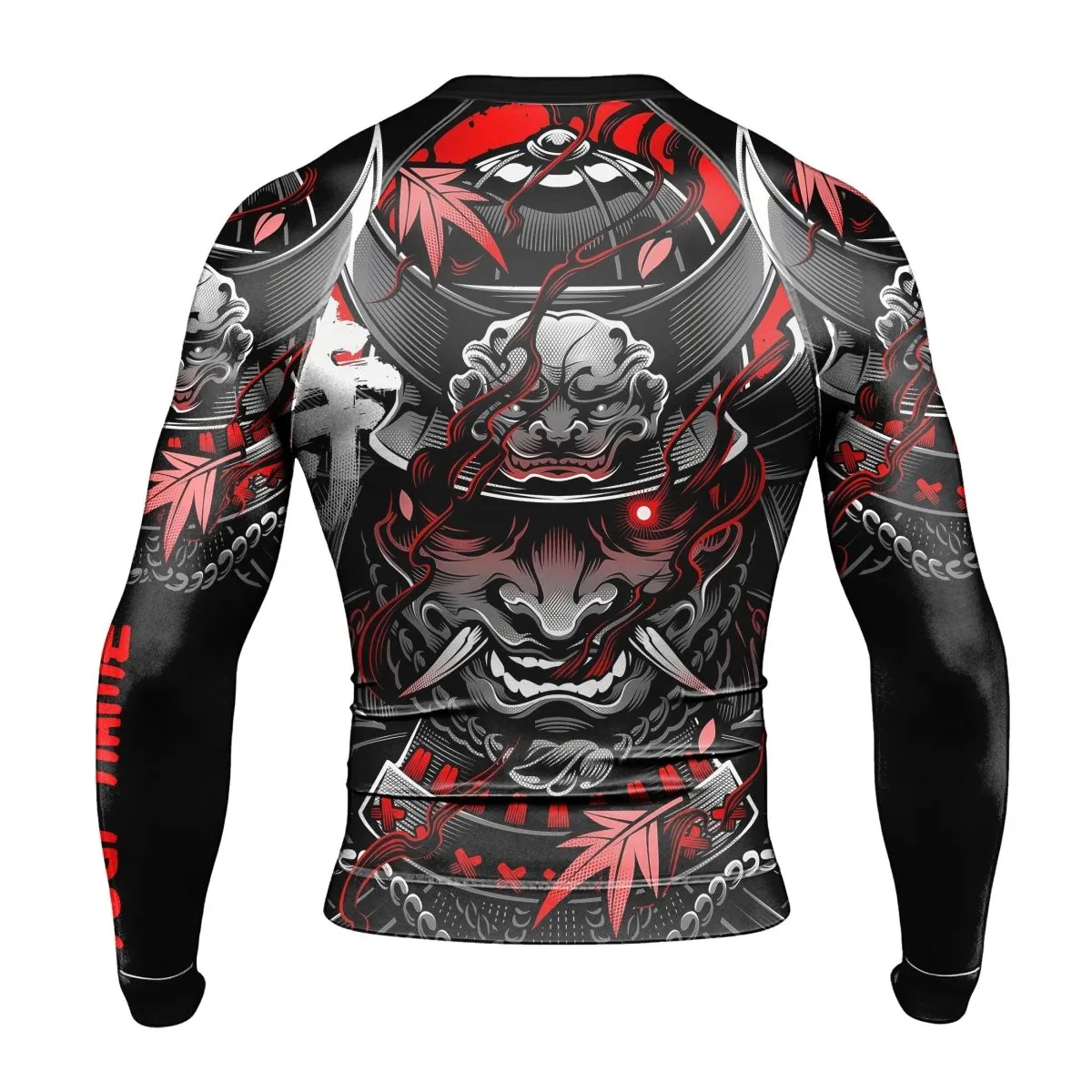 Personalized Devil Shogun Long Sleeve Rash Guard