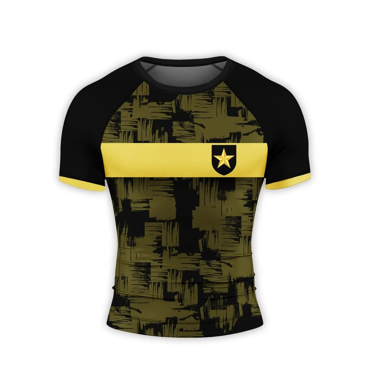 Personalized Partai Ummat Men's Short Sleeve Rash Guard