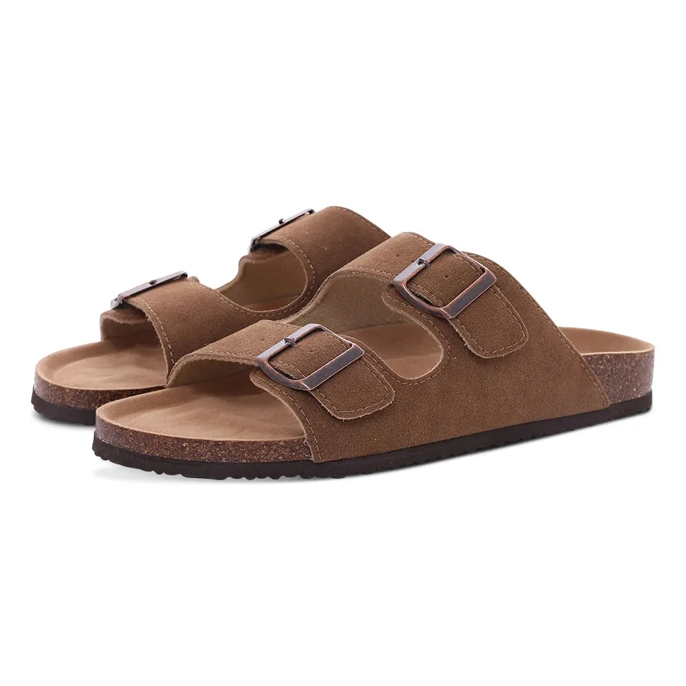 Riley Reese Suede Cork Mules