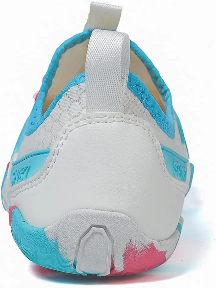 SAGUARO Quick-Dry Water Shoes for Women  Wide Toe Box Barefoot Shoes, Lightweight Breathable for Beach, Swimming and Outdoor Activities Size 6-11.5