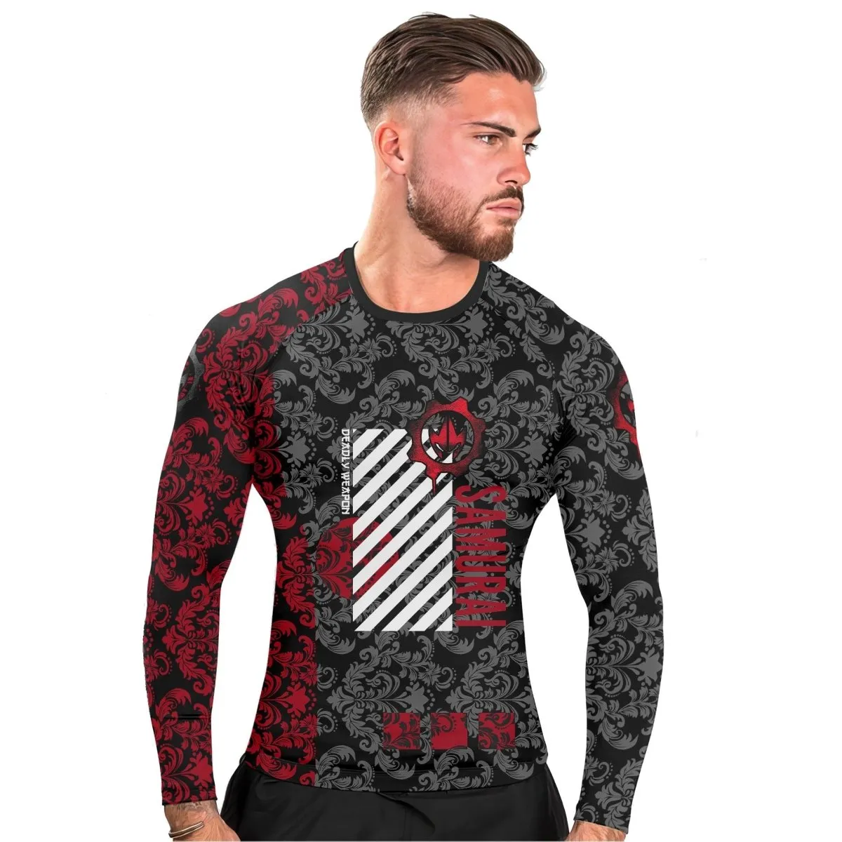 Samurai Fern Long Sleeve Rash Guard