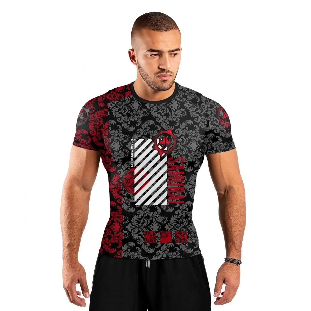 Samurai Fern Short Sleeve Rash Guard