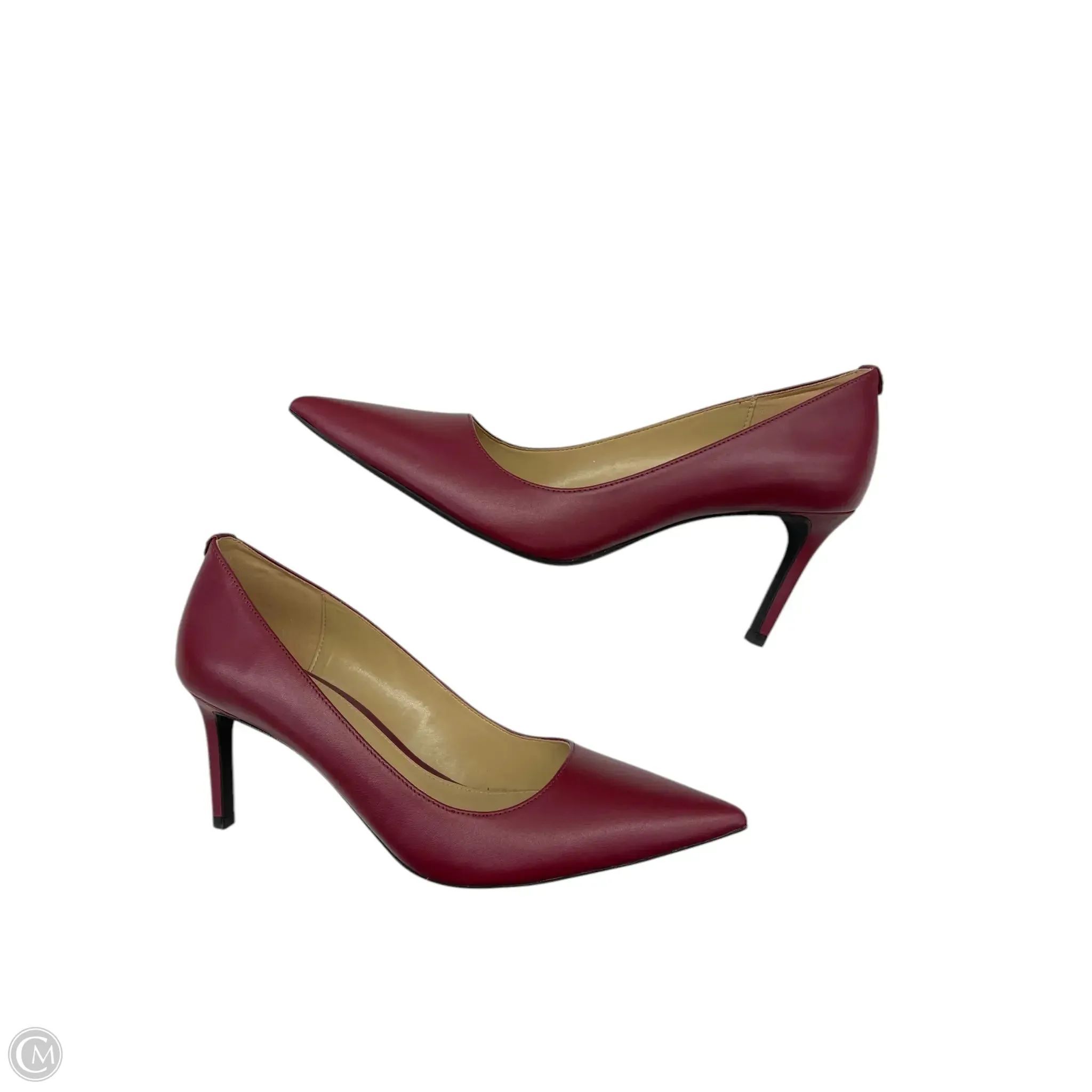 Shoes Designer By Michael Kors In Red, Size: 9