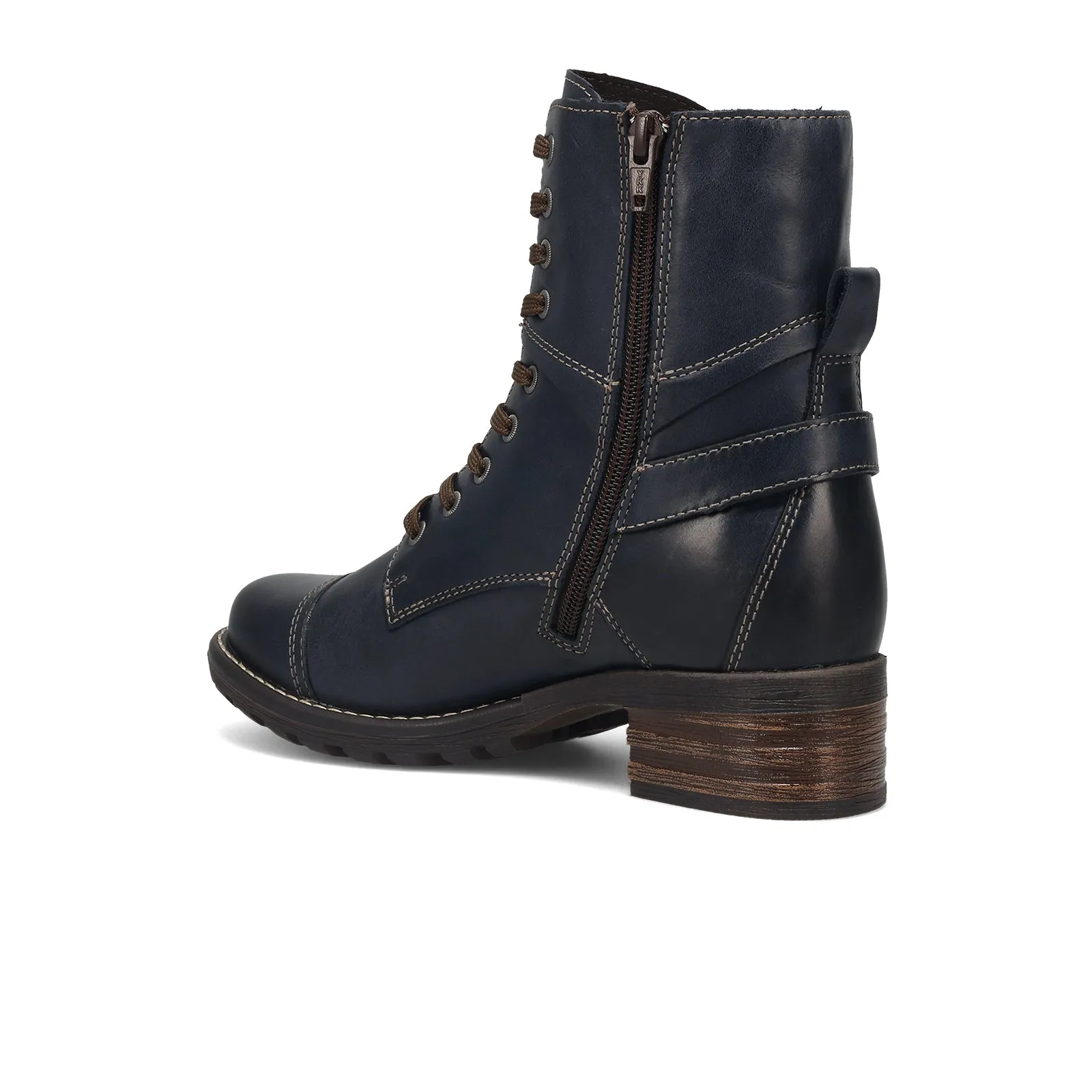 Taos Crave Lace Up Mid Boot (Women) - Dark Blue