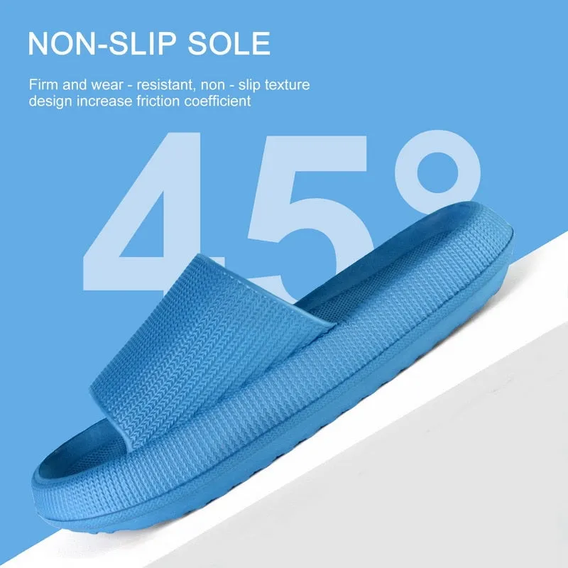 Thick Heel Soft Best Comfortable Flip Flops