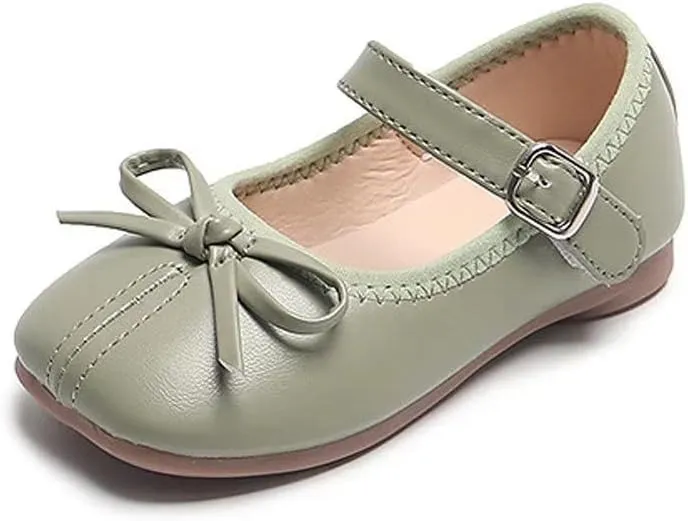 TN TANGNEST Toddler Girls Ballet Flats Bowknot Mary Jane School Wedding Party Dress Shoes