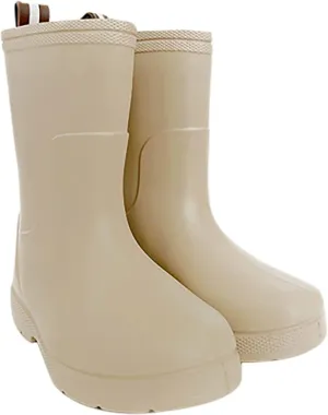 Toddler Slip on Rain Boots Kids Rain Boots Long Rainboots for Boys Girls Easy-on Lightweight Waterproof Mud Boot