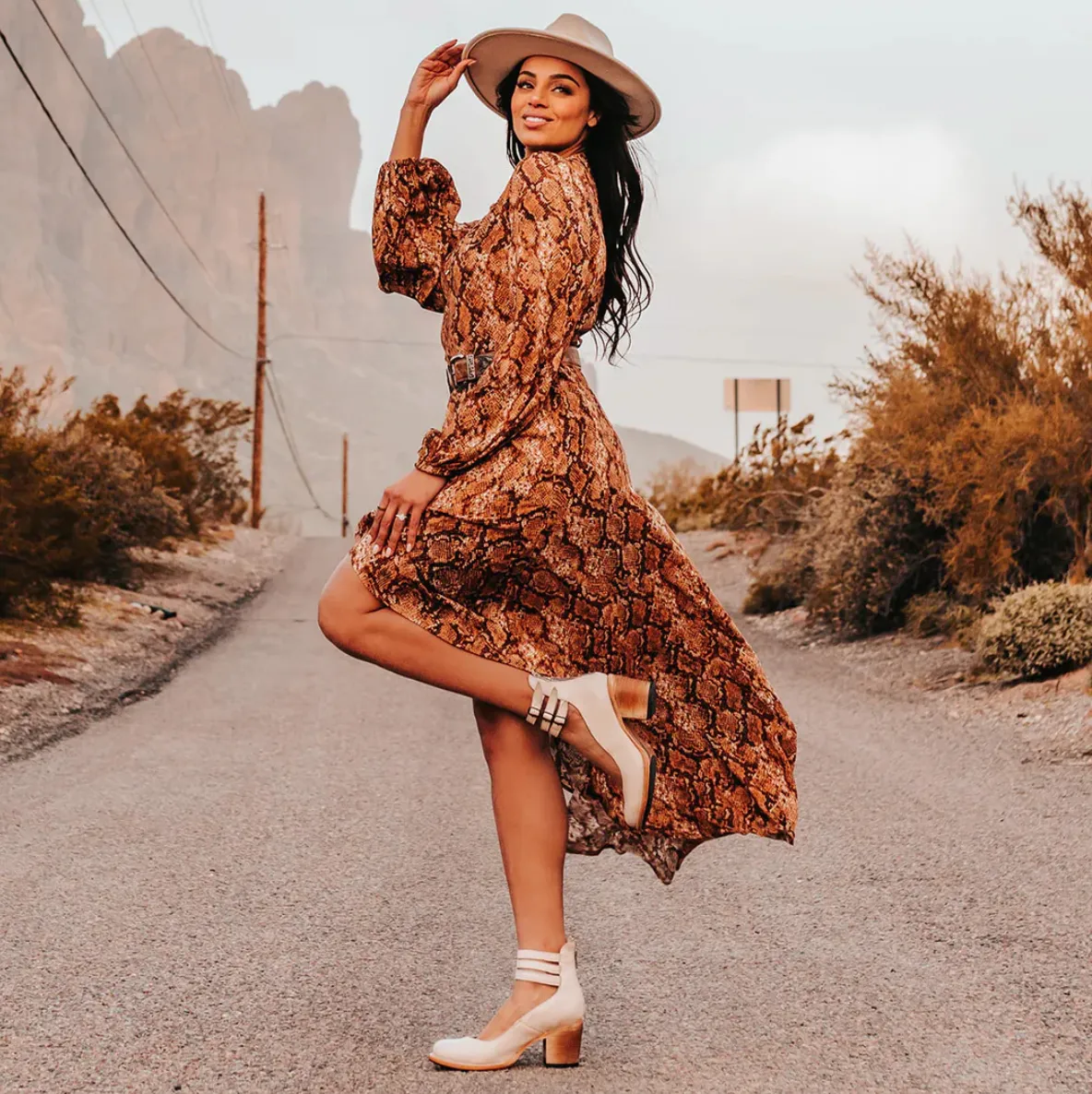 Vera  | Vintage Leather Heels