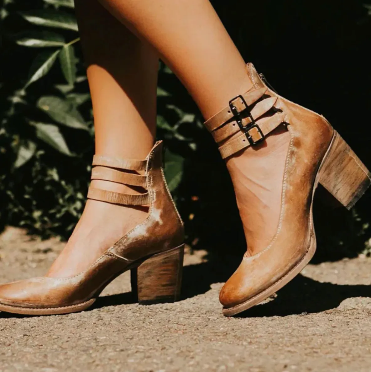 Vera  | Vintage Leather Heels